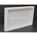 high quality wholesale custom 8x8 Magnetic Natural 3D Deep Wood Shadow Box Photo Picture Frame